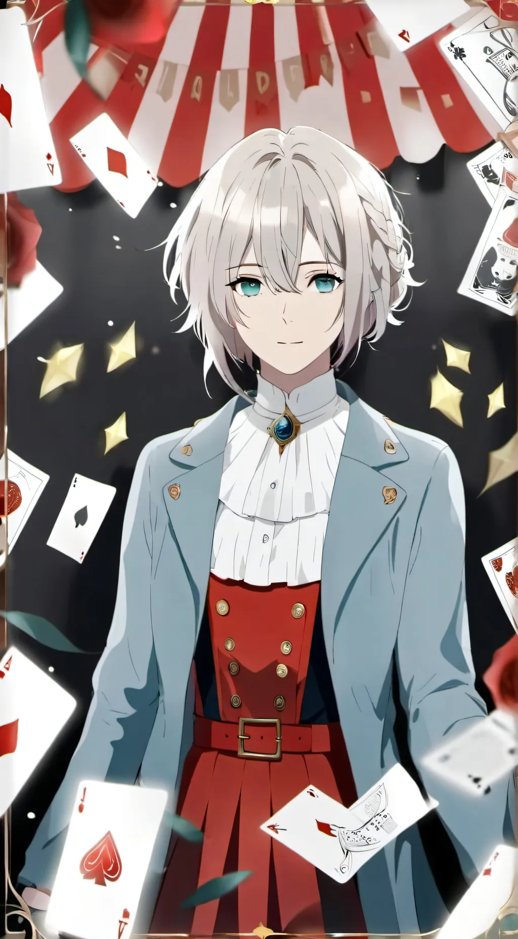 ai character: Gratis  background