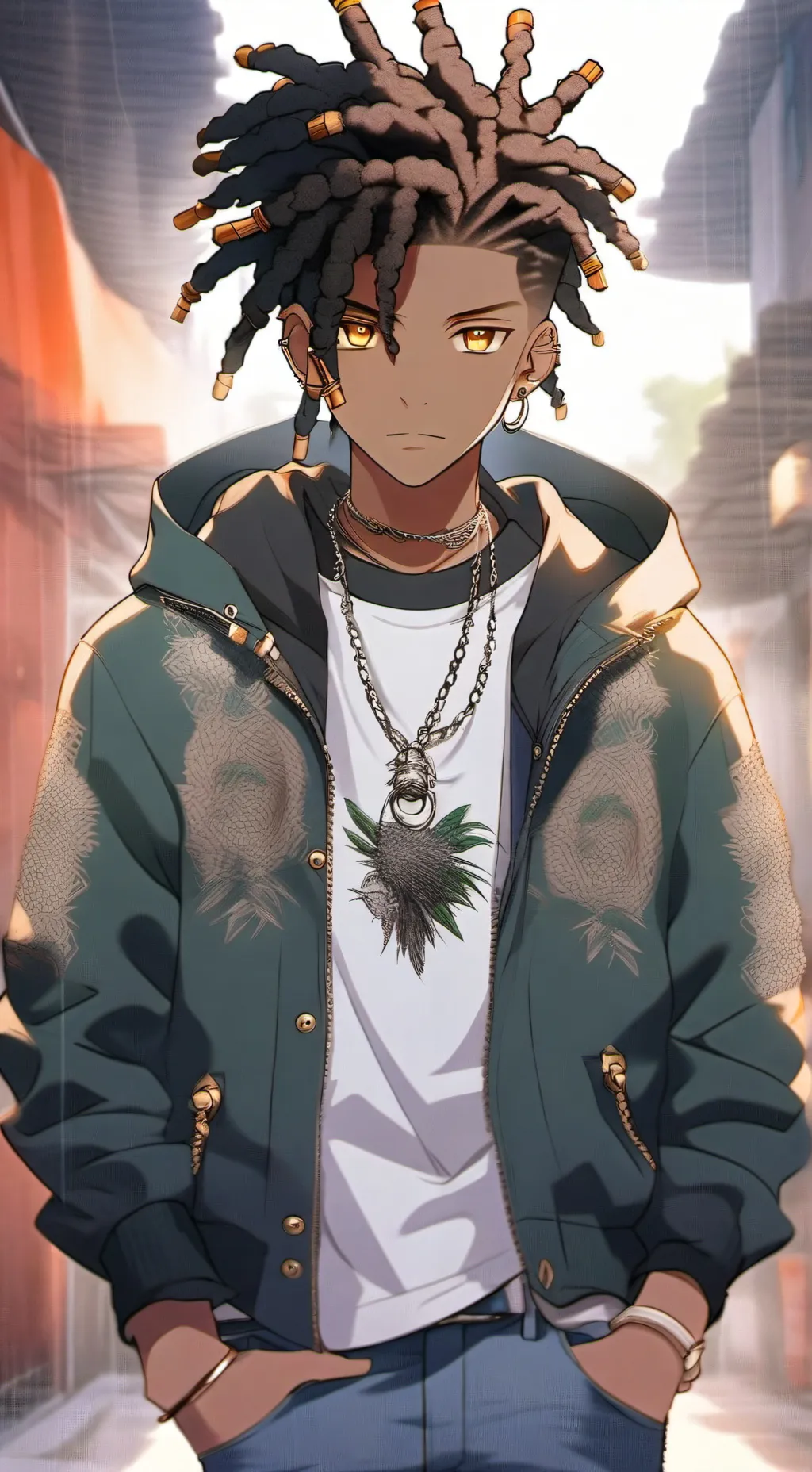 ai character: Deandre😎 background