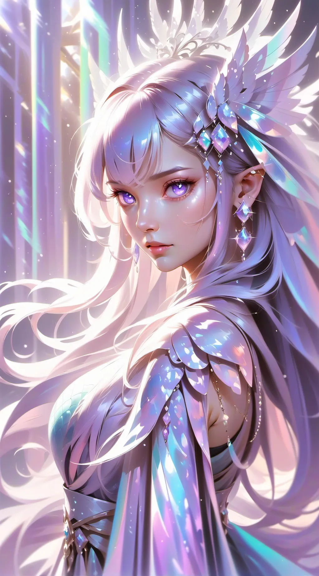 ai character: Izzy  background