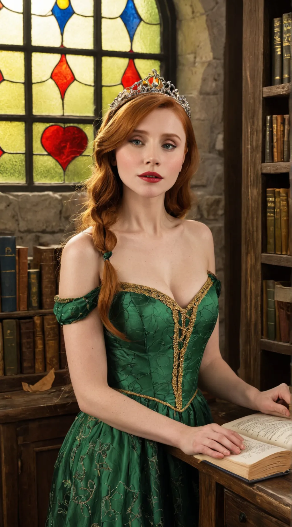 ai character: Princess Fiona background