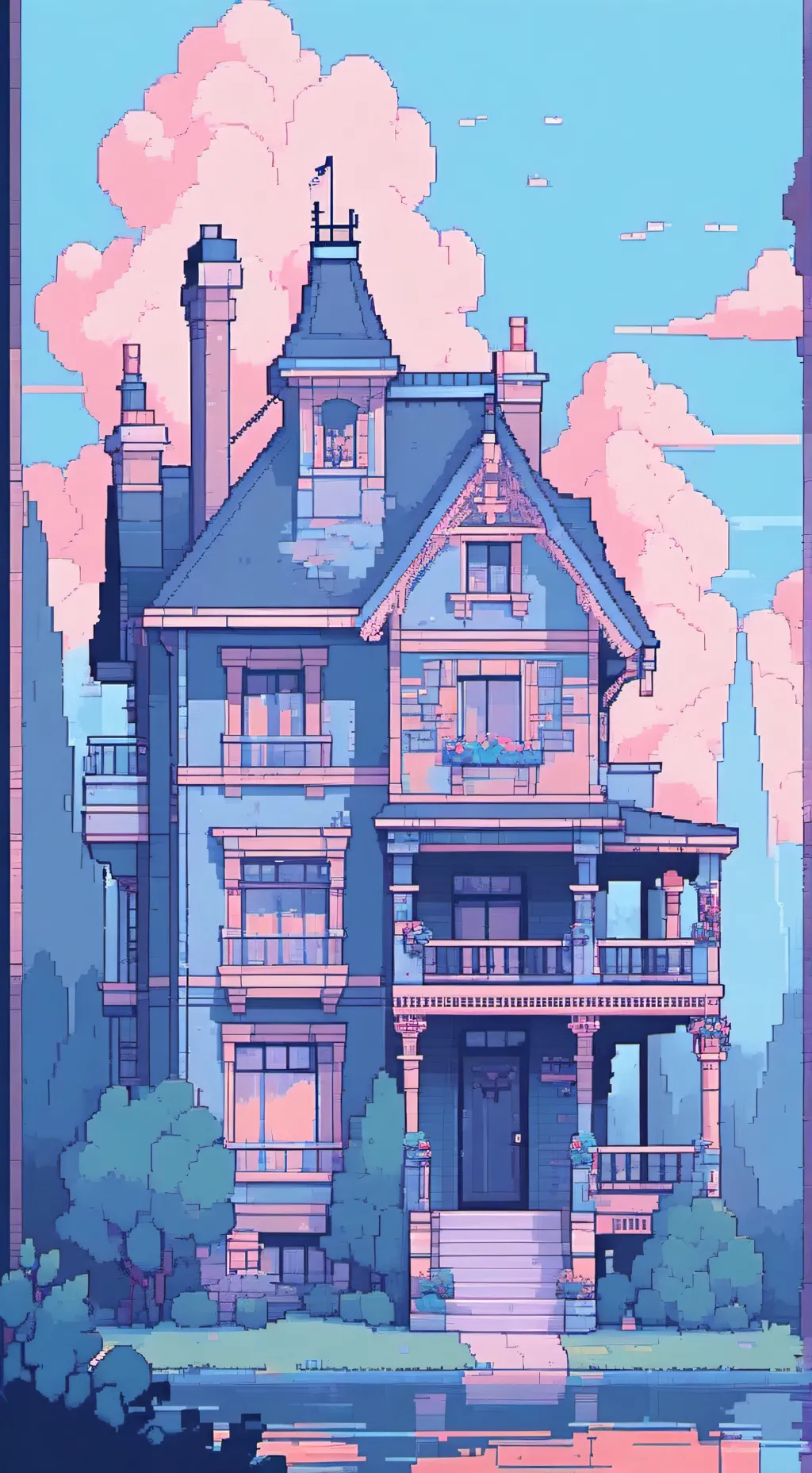 ai character: Rumi x Jinu background