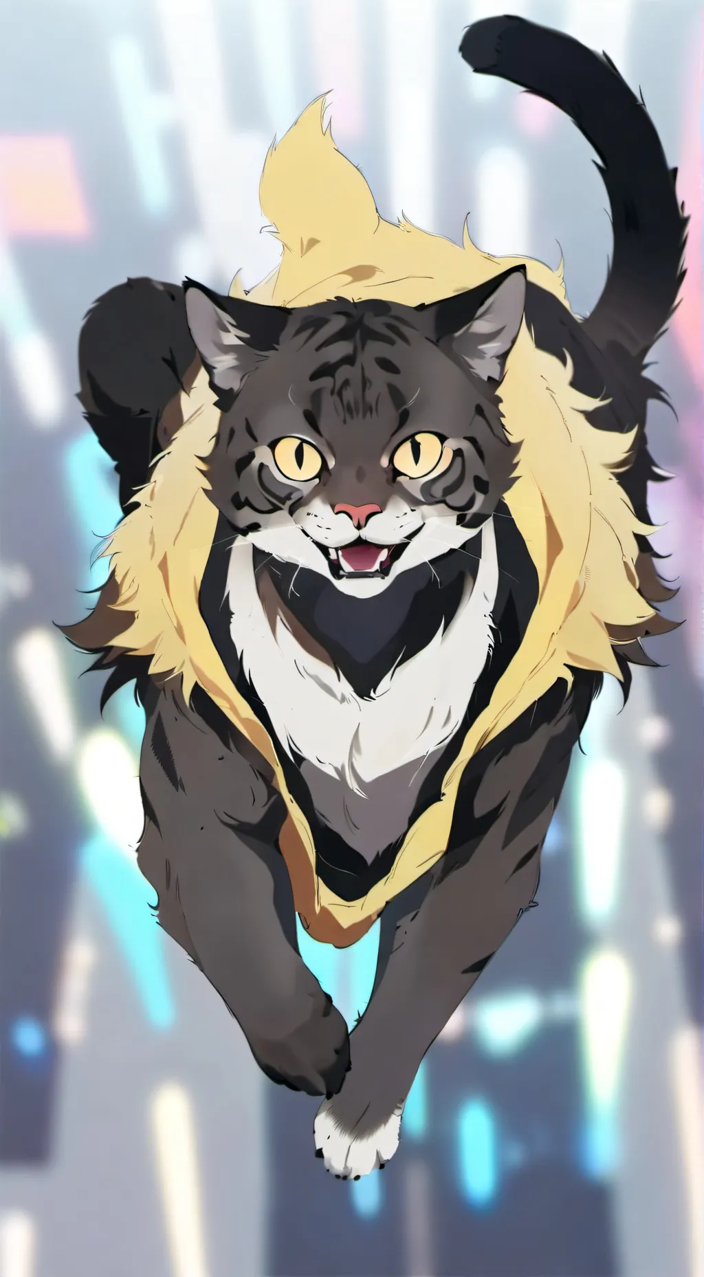 ai character: Zoomer background