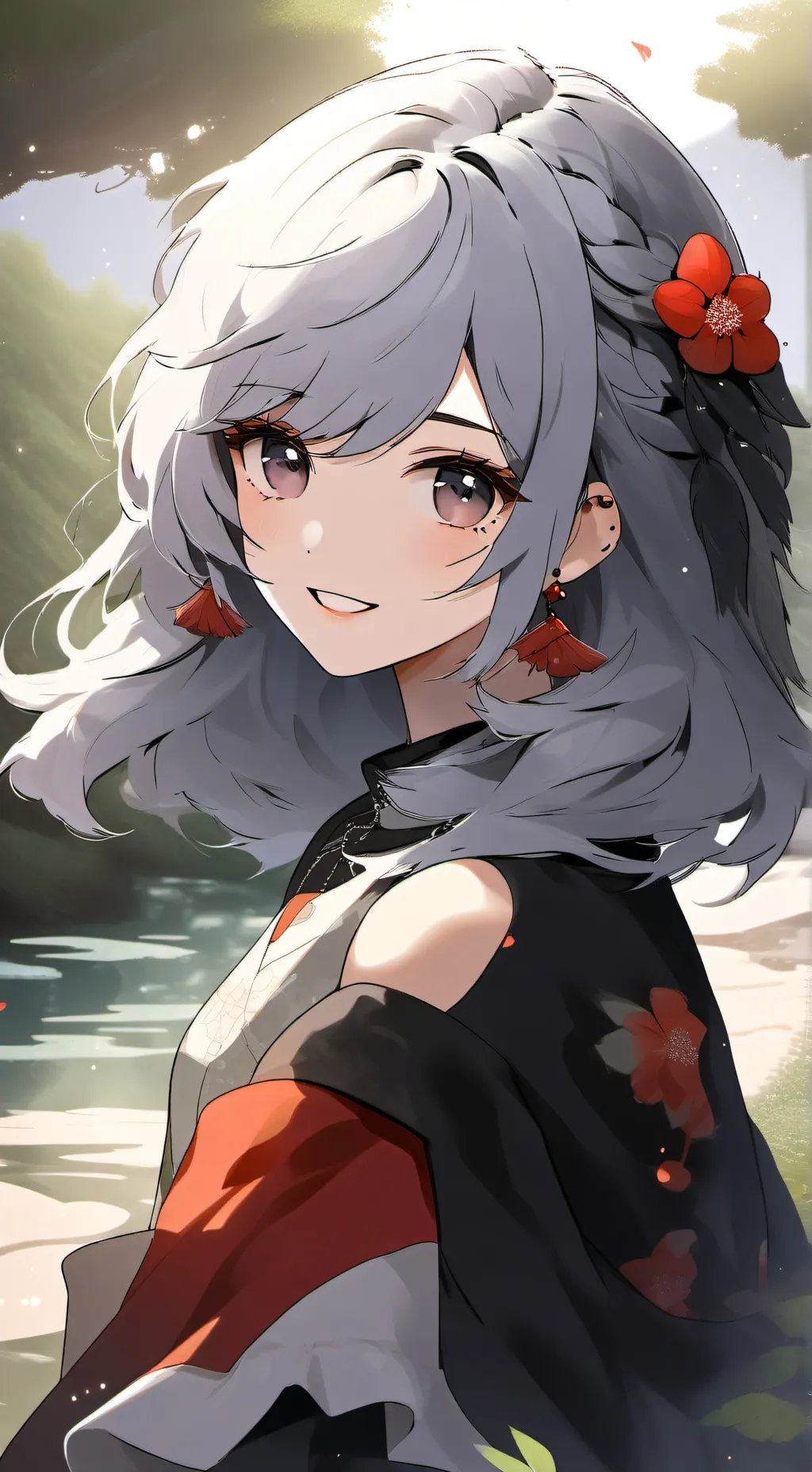 ai character: Baby saja's sis background