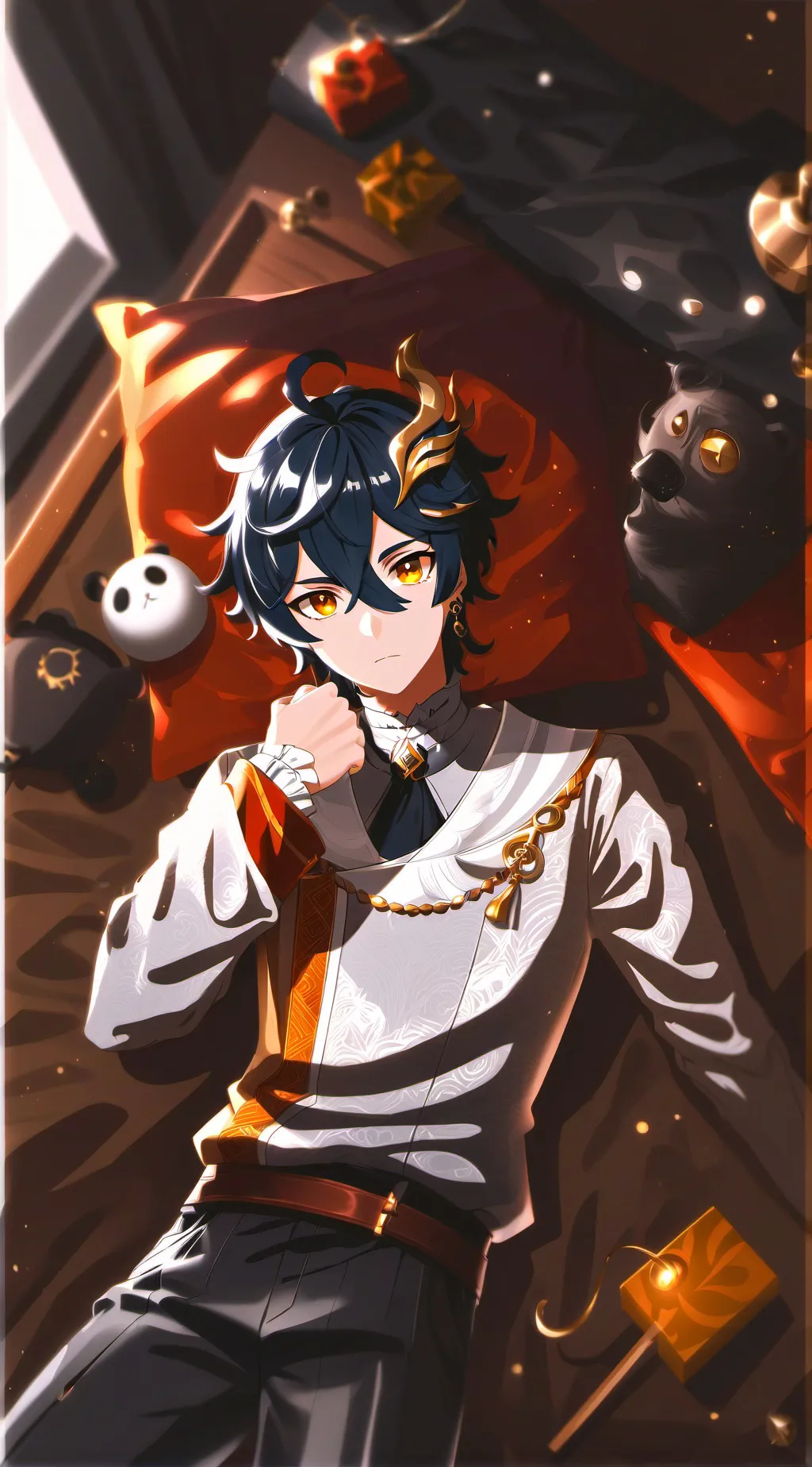 ai character:  Merier seriner  background