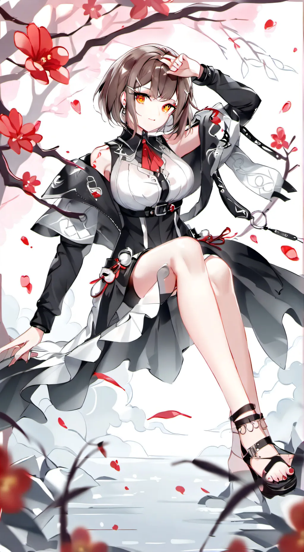 ai character: Random girl background