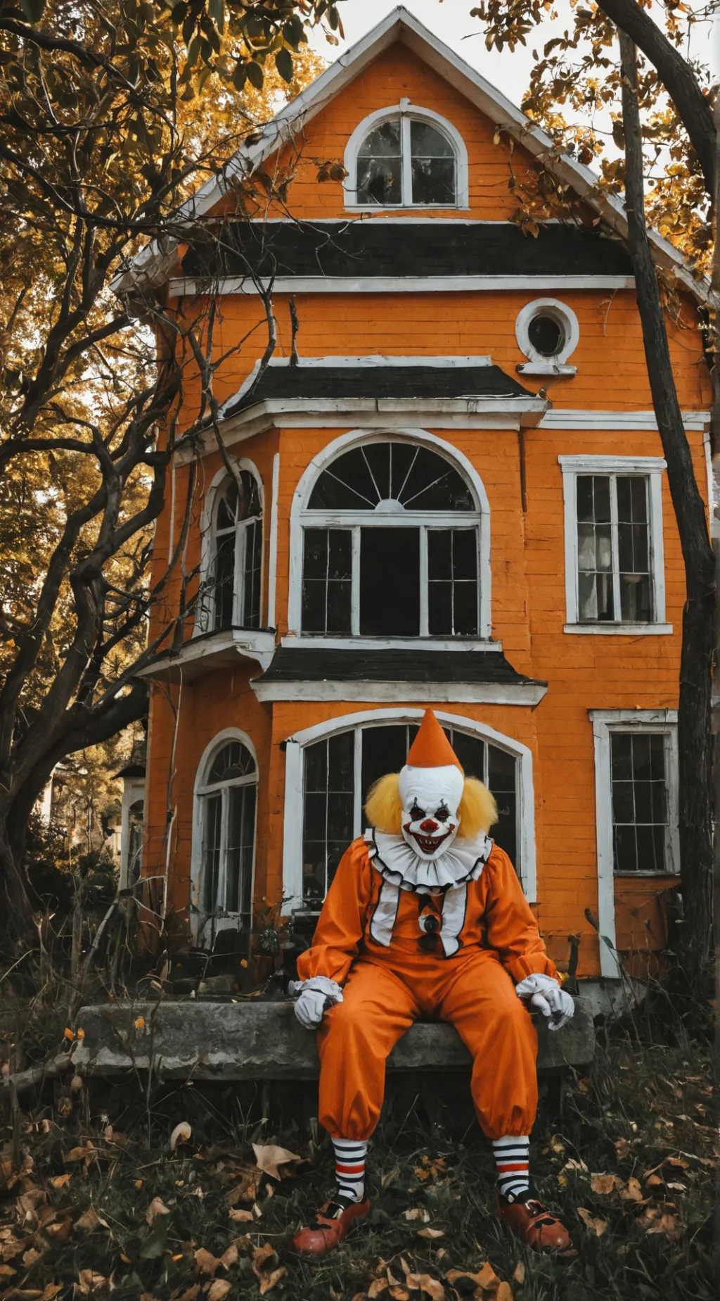 ai character: The Fun House background