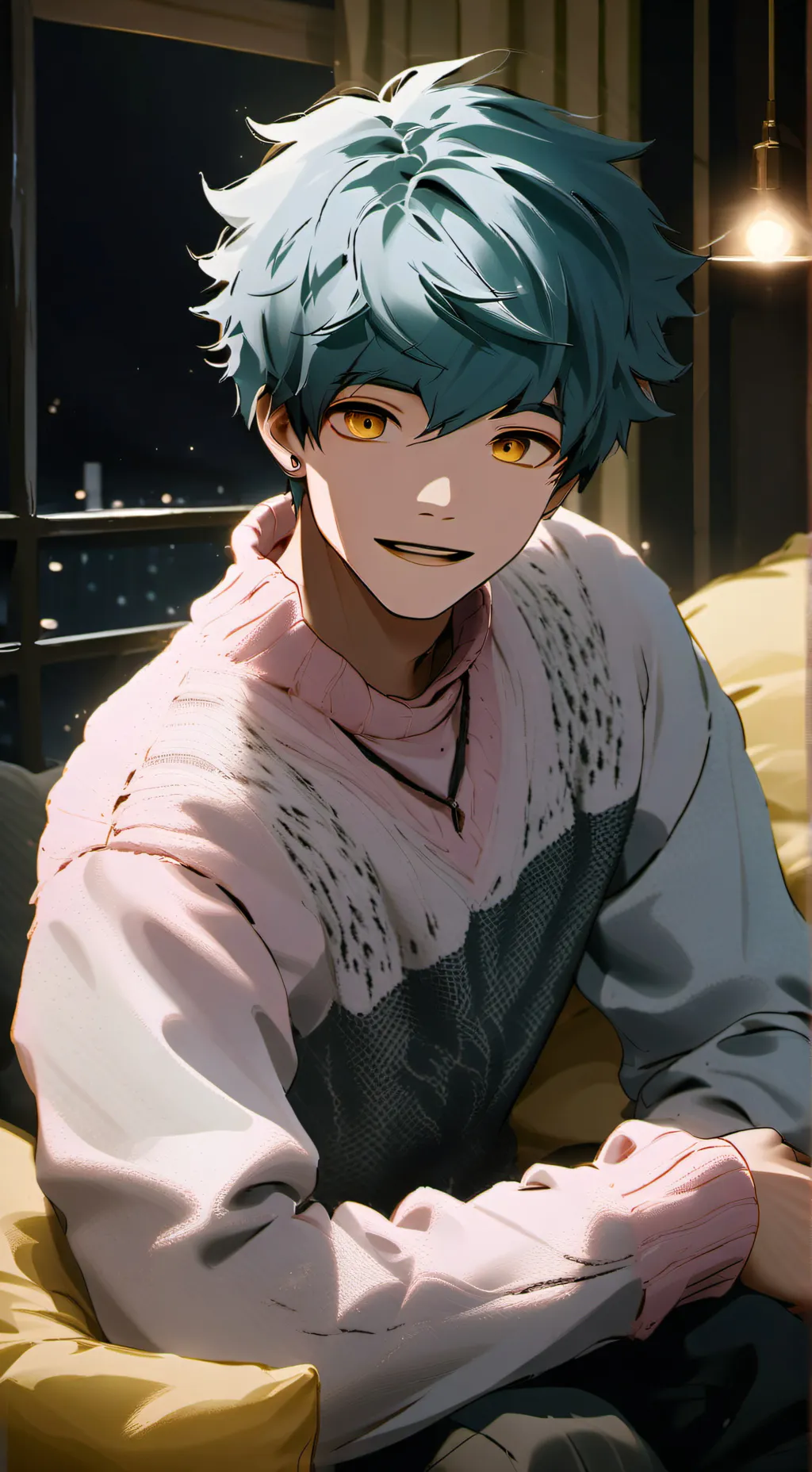 ai character: Baby Saja 😈 background