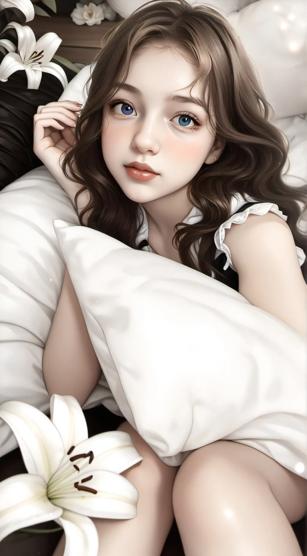 ai character: Lily  background