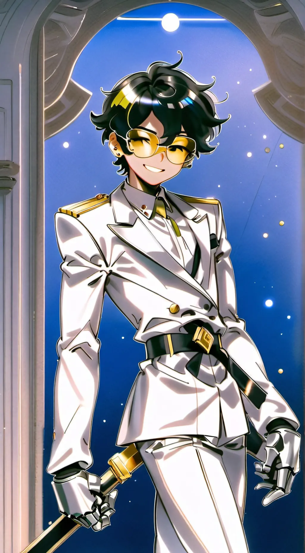 ai character: Анди background