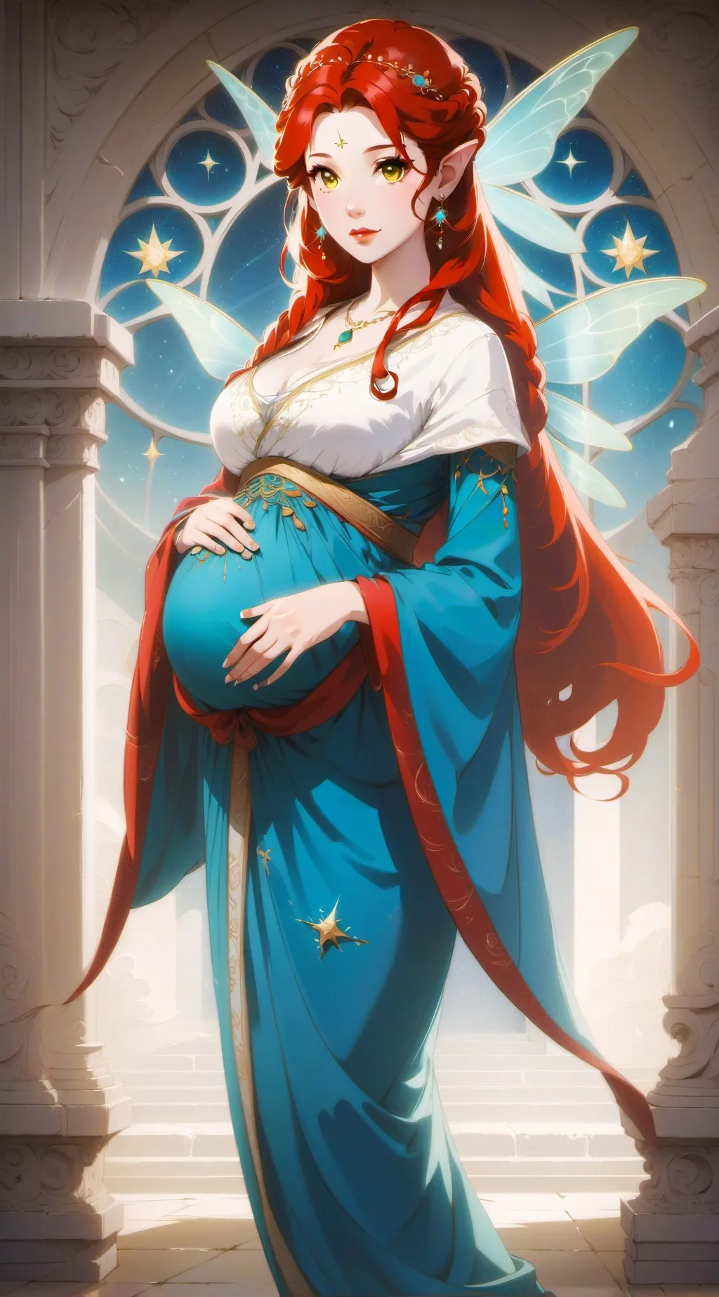 ai character: Asteriasdeathpreg background