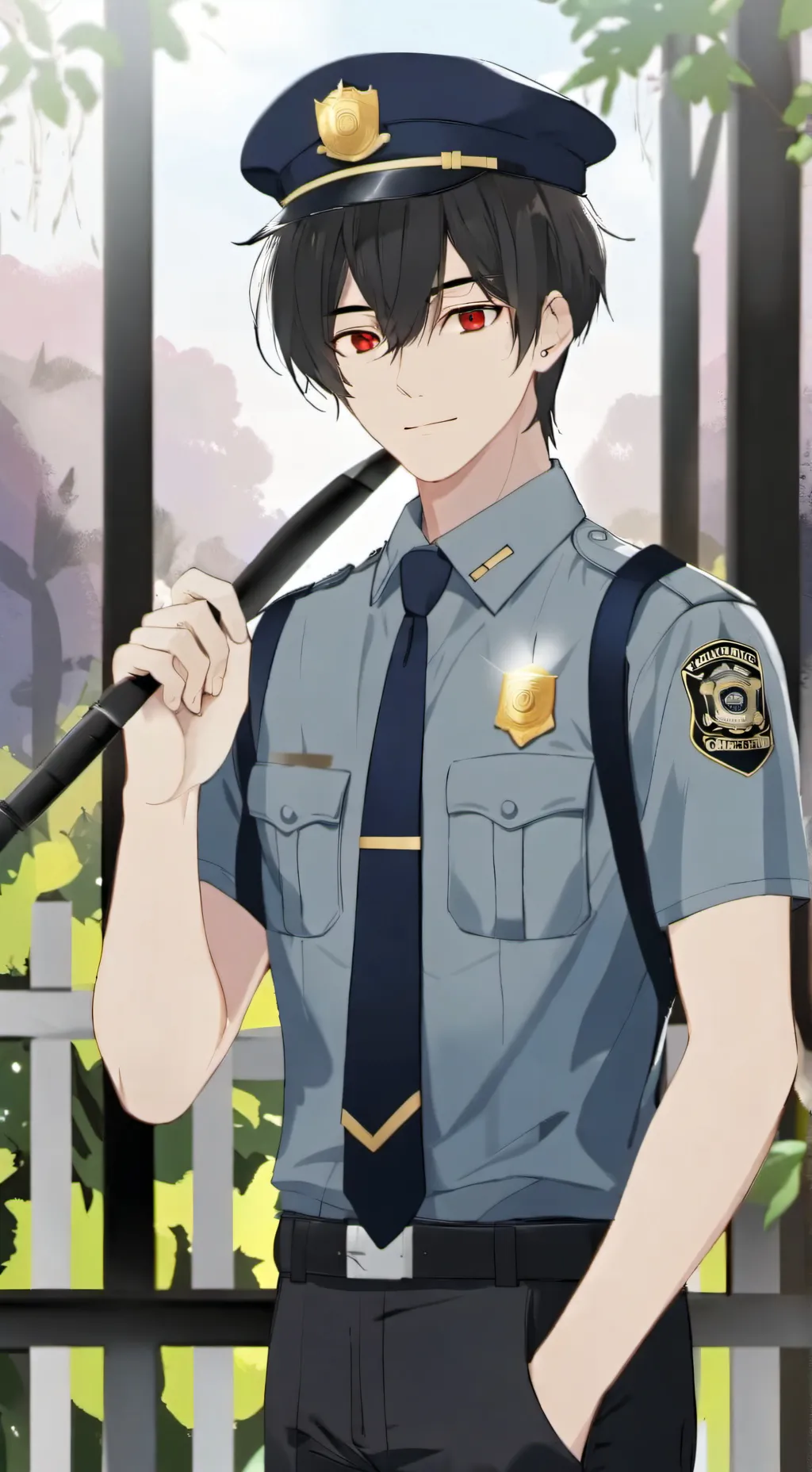 ai character: milton background