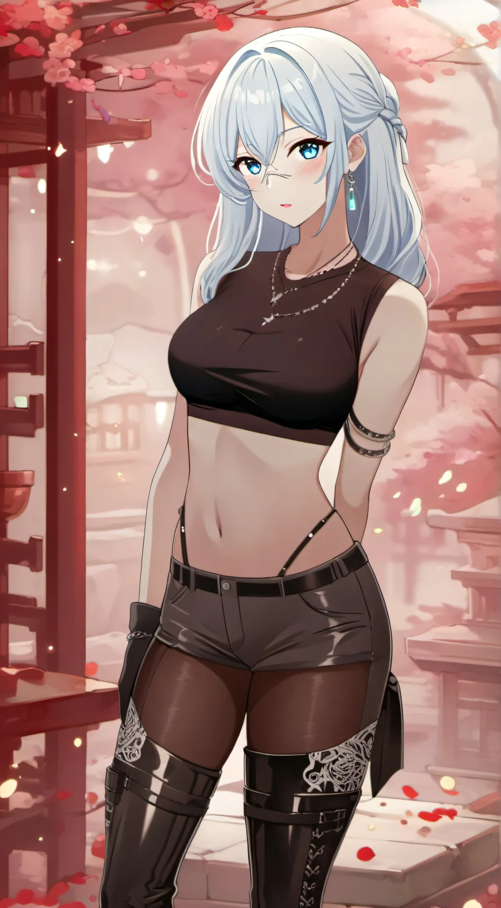 ai character: Akari Shimizu background