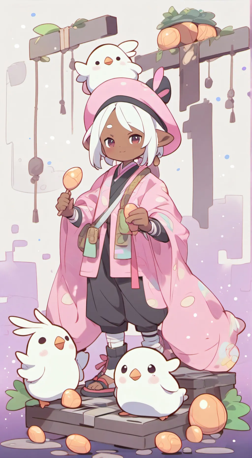 ai character: Gerald background