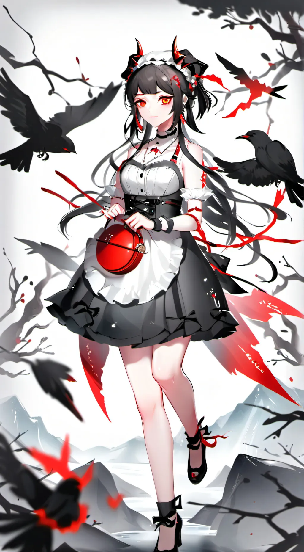 ai character: ❤️devil Bana🌹 background
