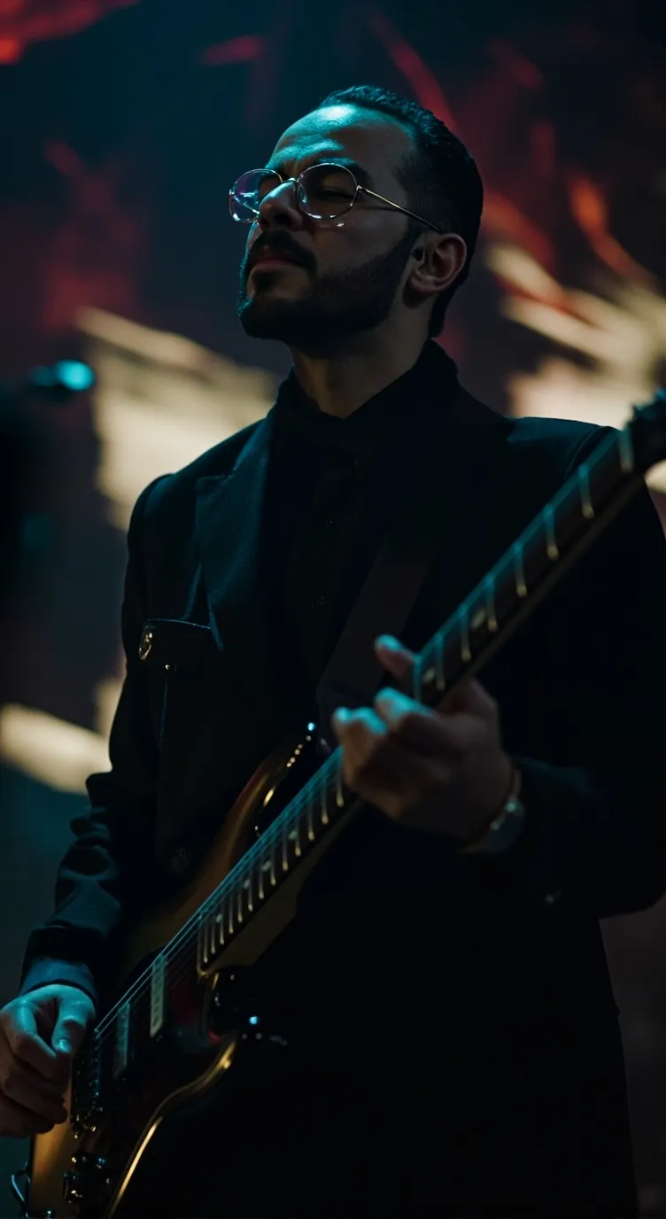 ai character: BE IN A BAND 2  background