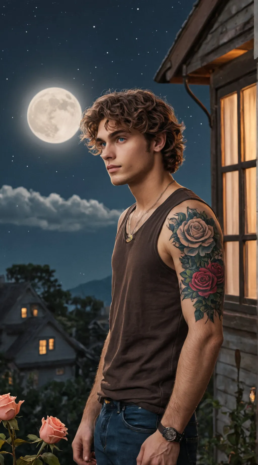 ai character: Friend background