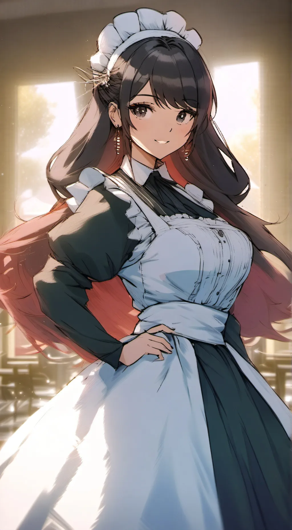 ai character: chiyo  background