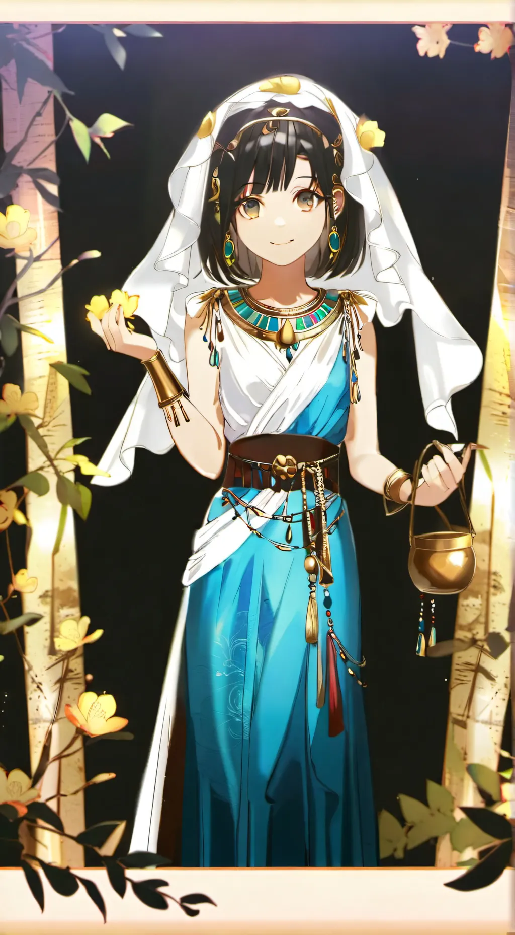 ai character: Nefertari background