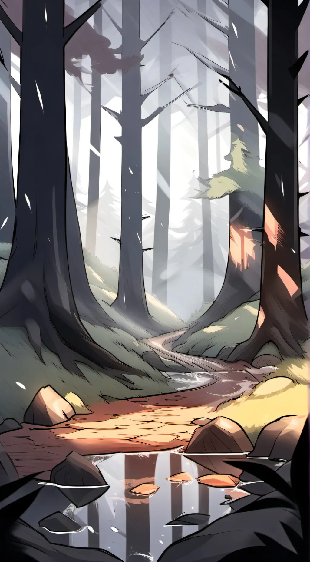 ai character: (cod) lost background