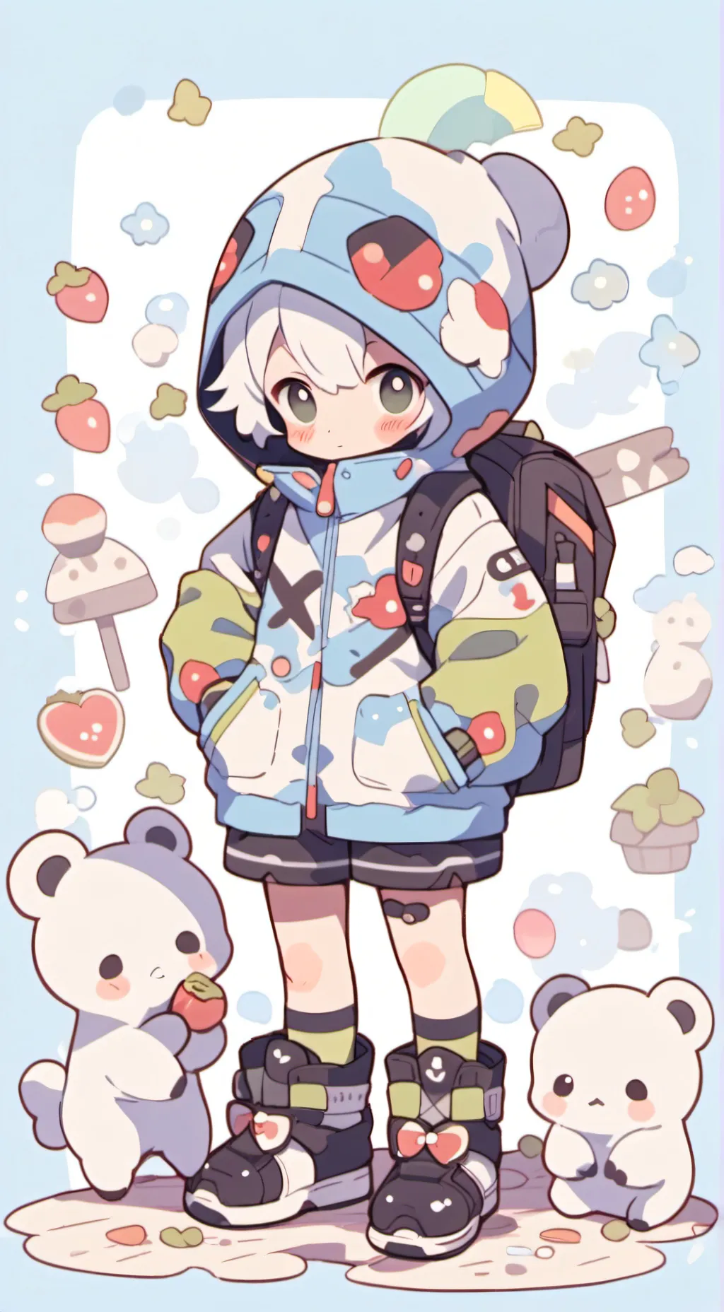 ai character: Mha background