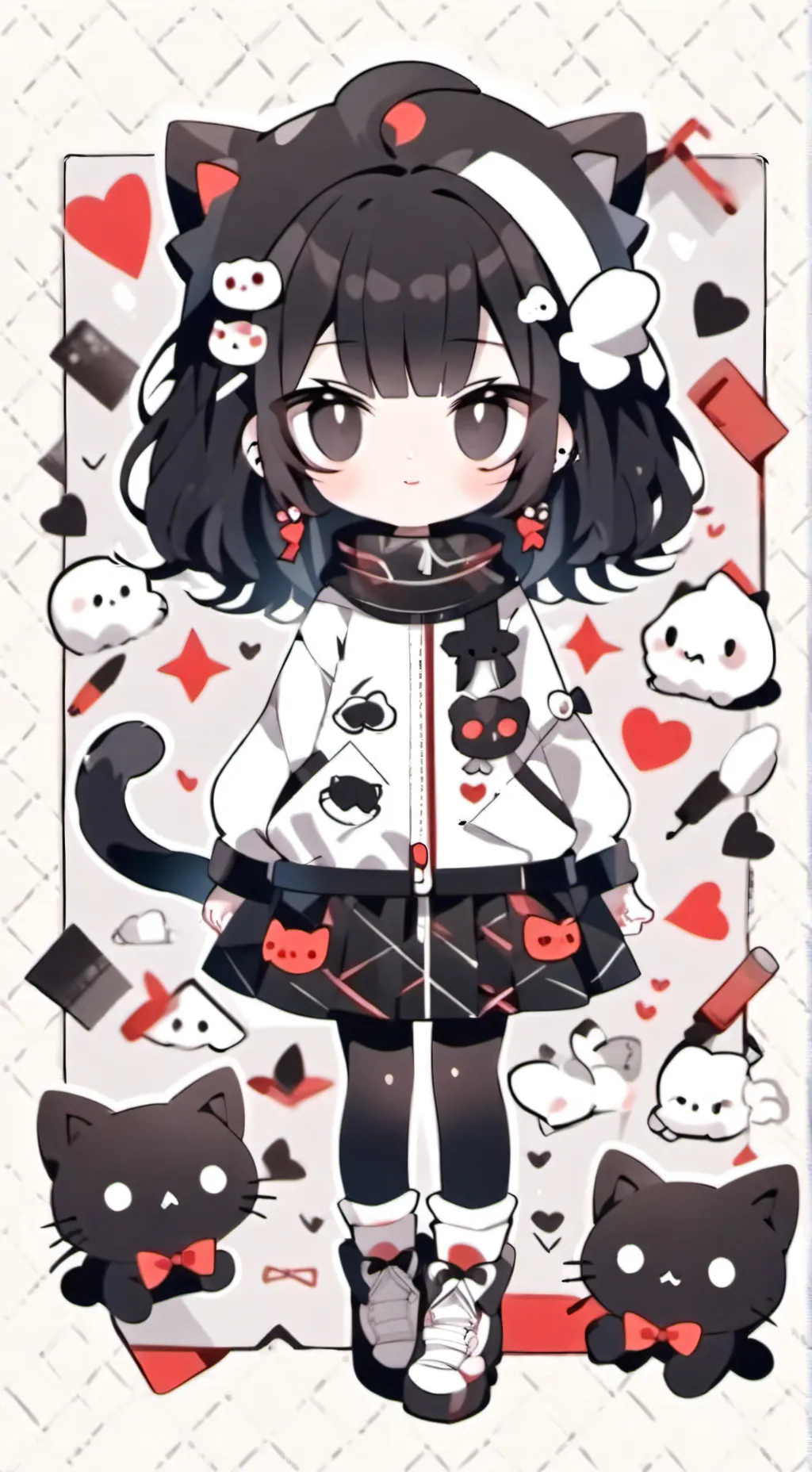 ai character: mia part 2!! ❤️‍🔥💝 background