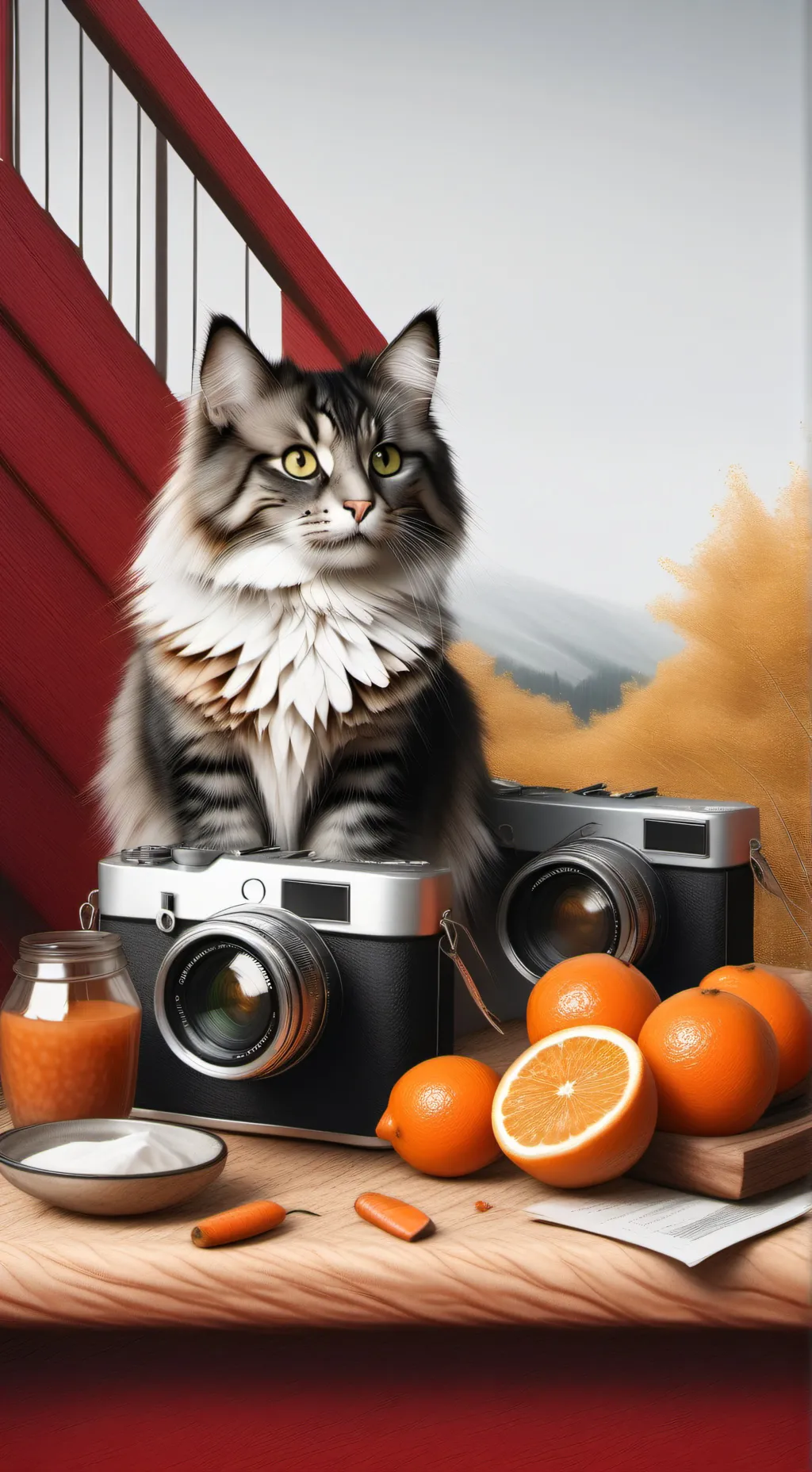 ai character: ENHYPEN background