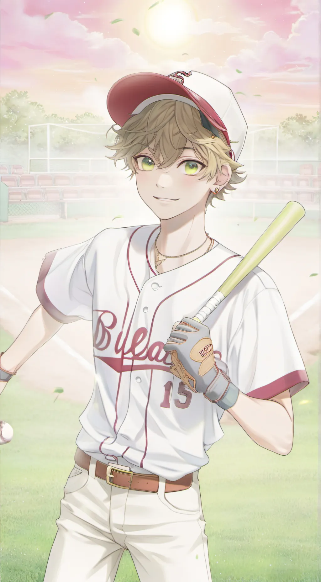 ai character: Cam background