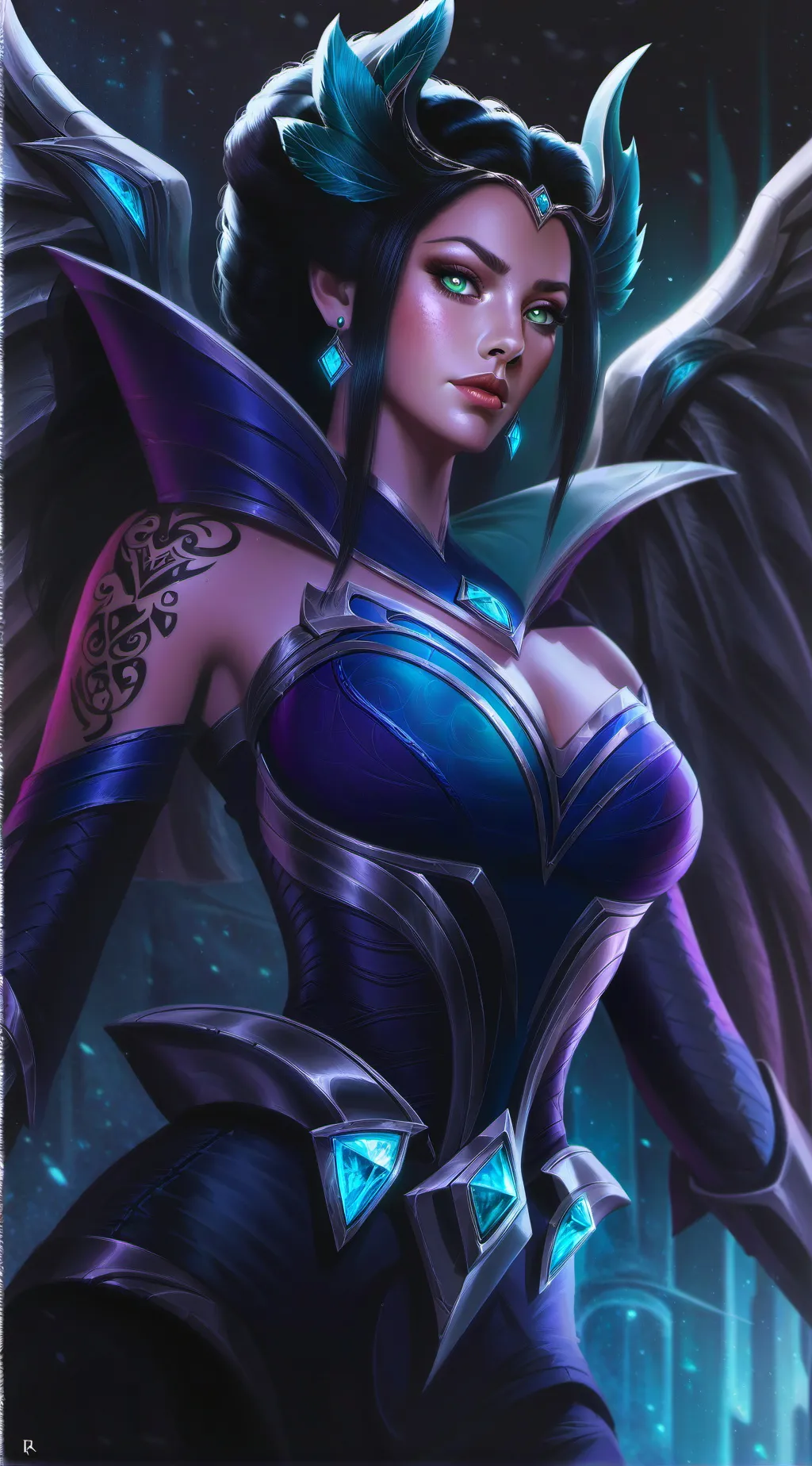 ai character: Atena🪷 background