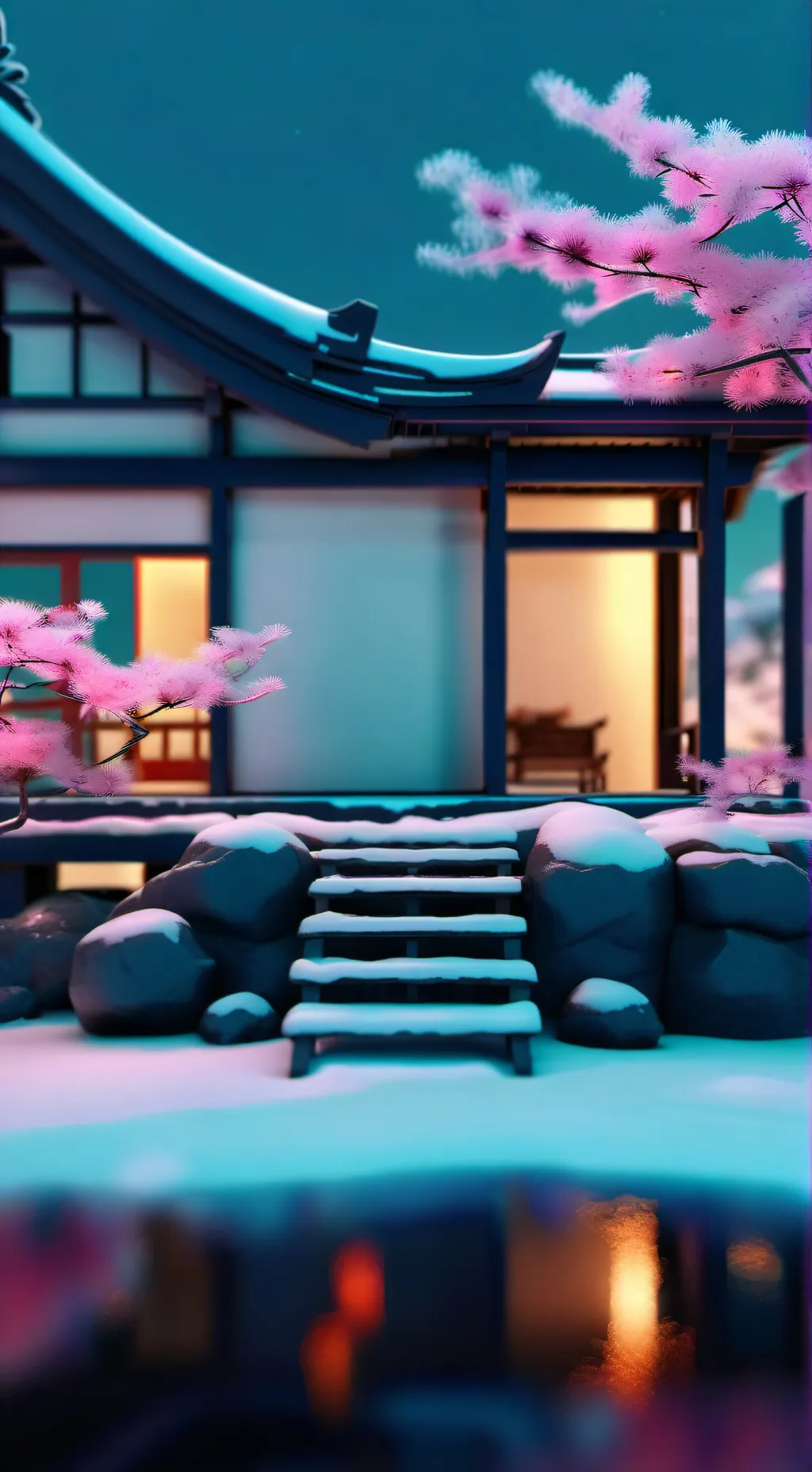 ai character: Muichiro's crying  background