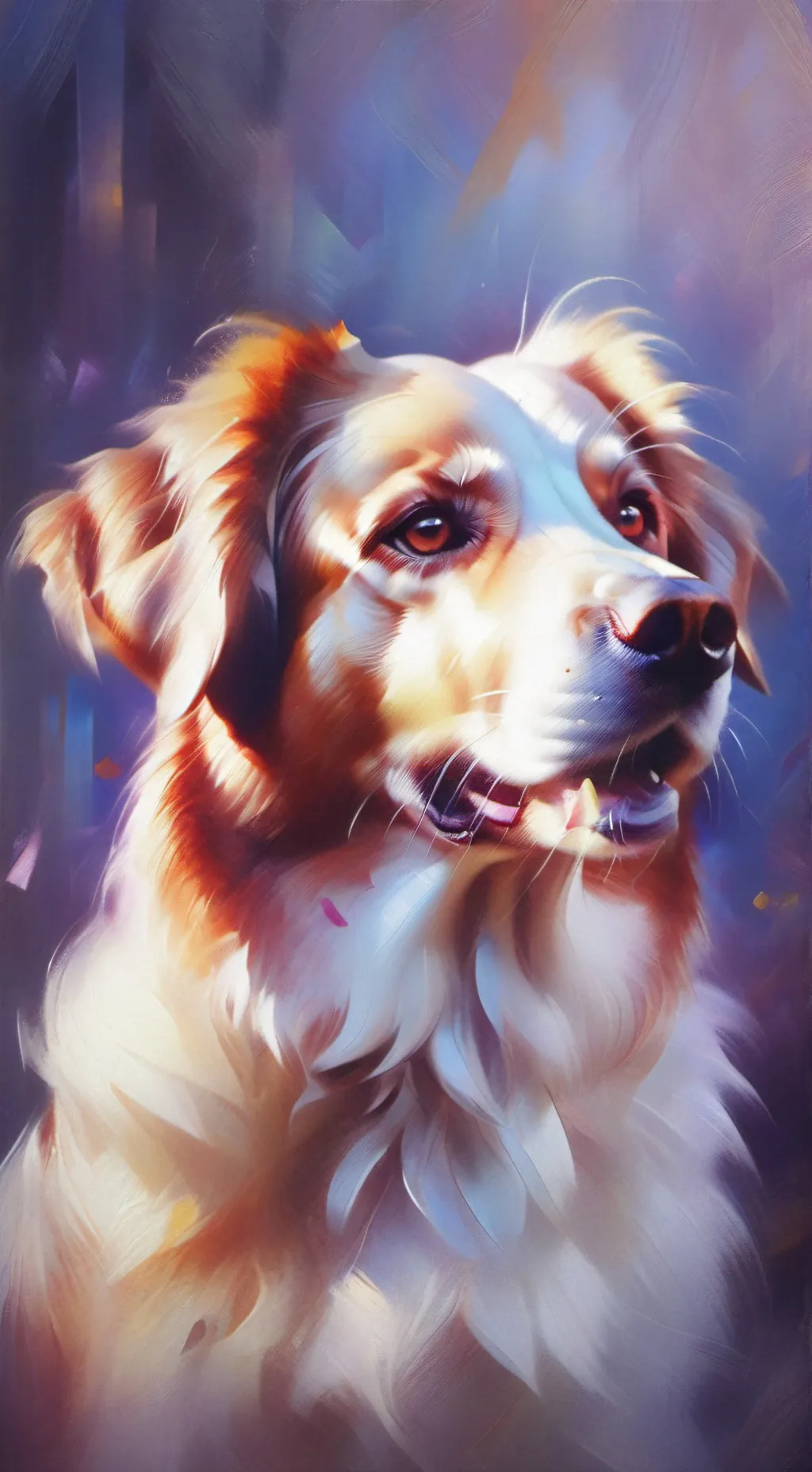 ai character: Luna  background