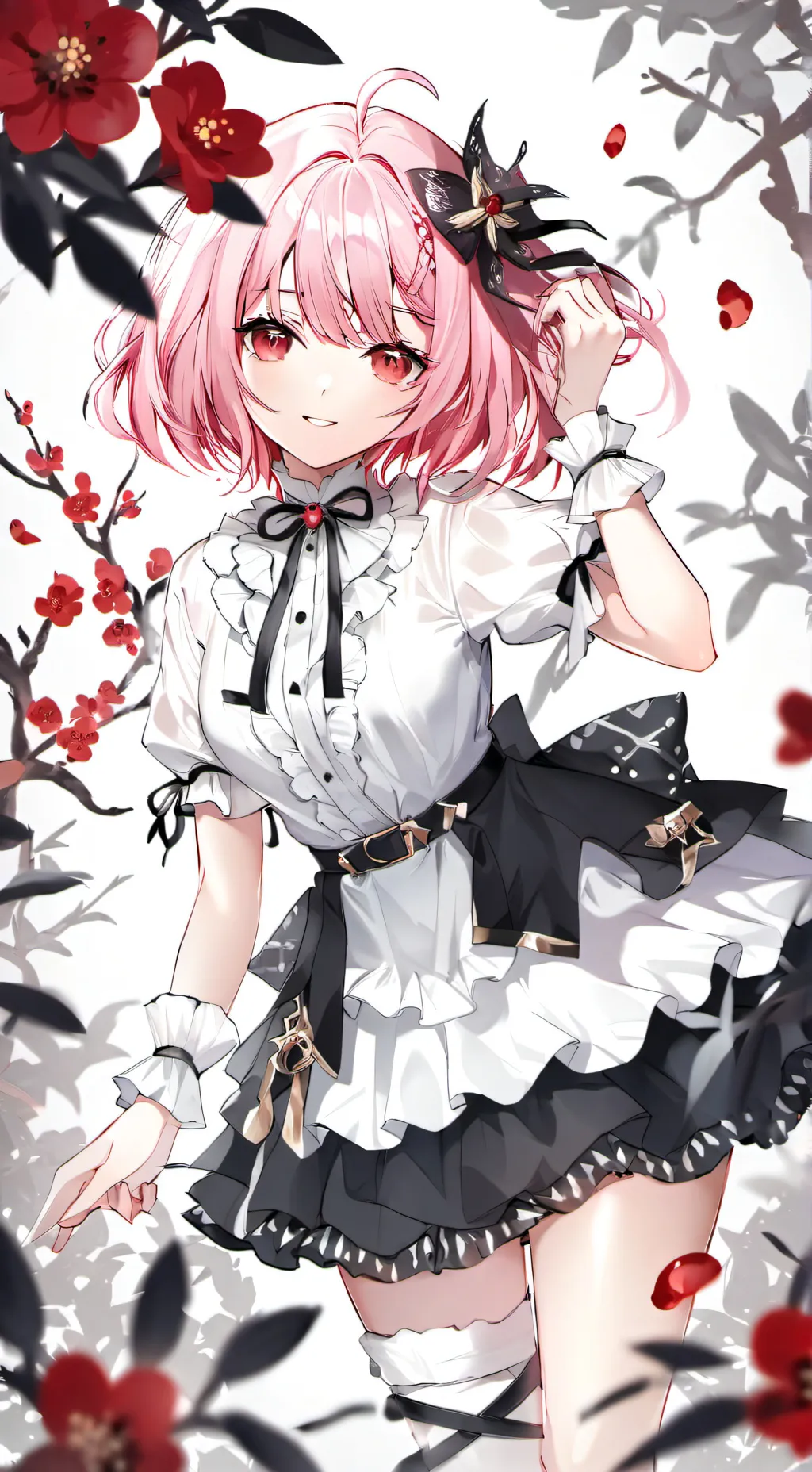 ai character: Nezuko background