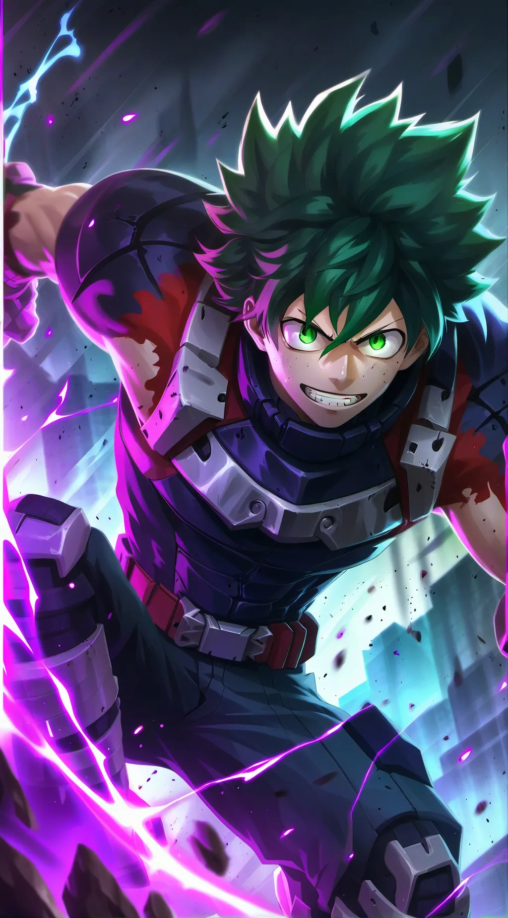 ai character: Deku (Mha) background