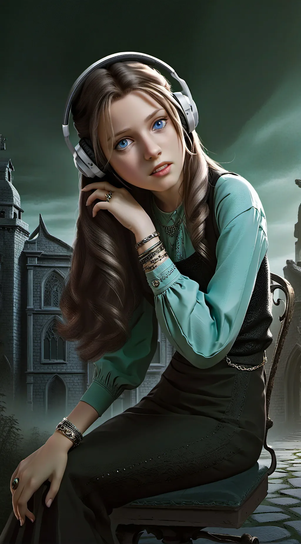 ai character: Aria background