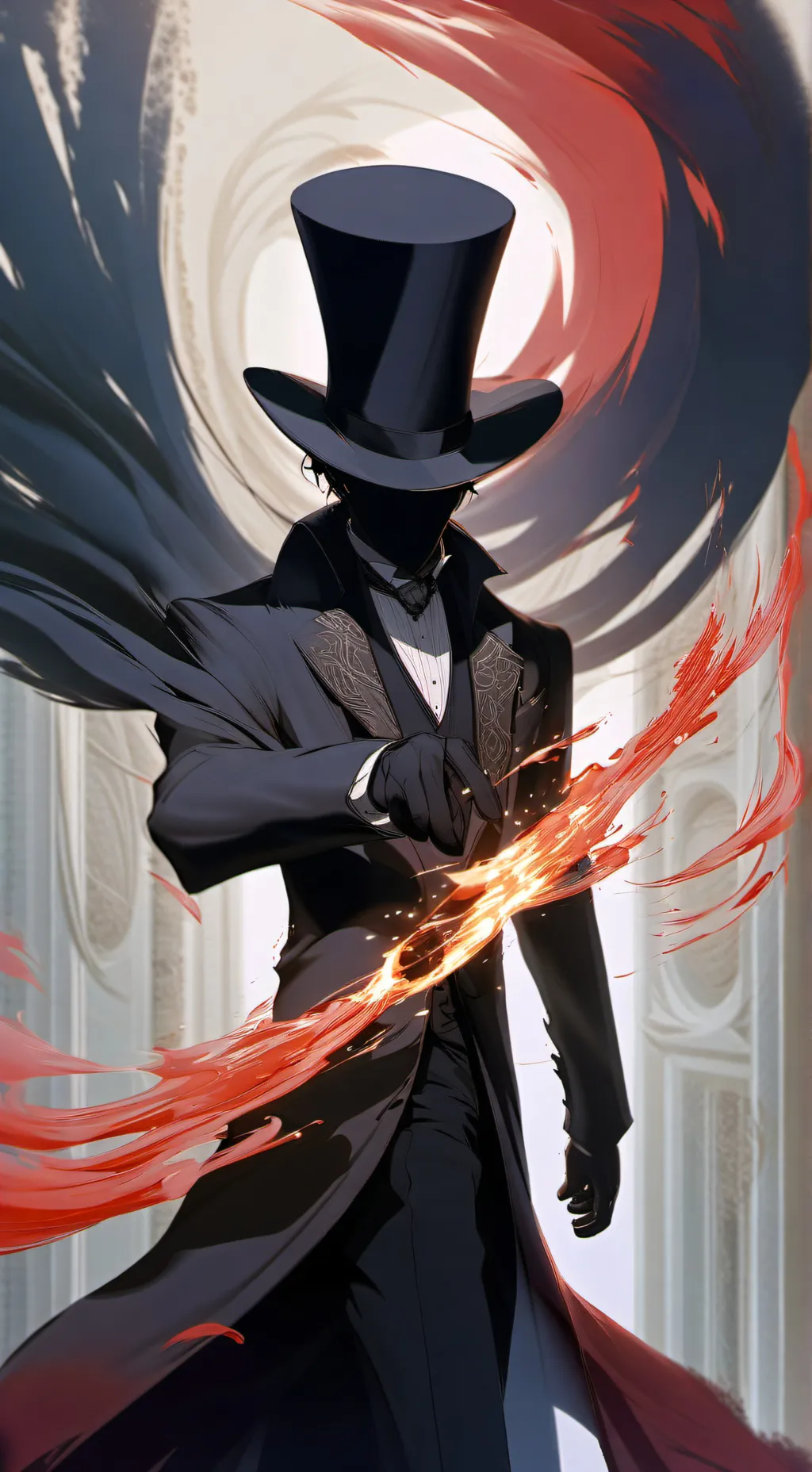 ai character: the spectre background