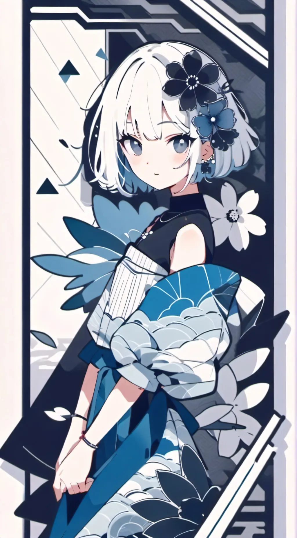 ai character: crazy fan girl yiu background