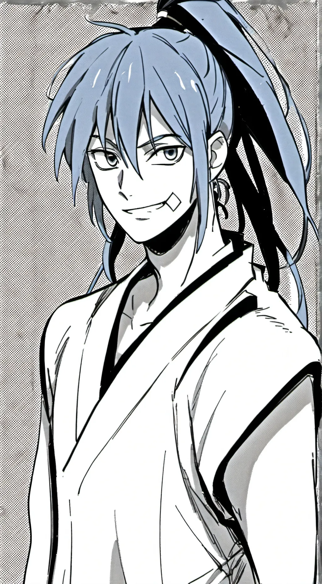 ai character: mahito  background