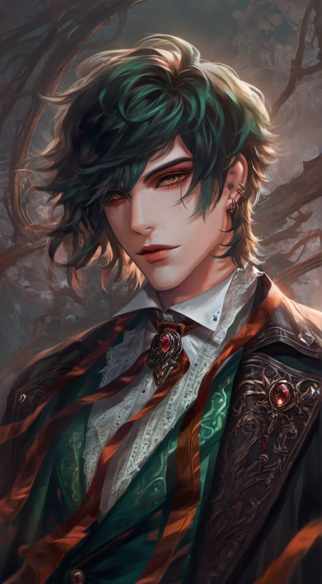 ai character: Luxiel  background