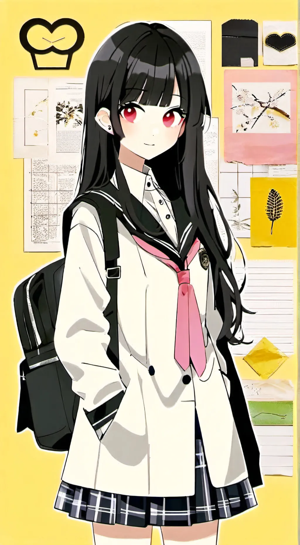 ai character: Kaori Nagomo background