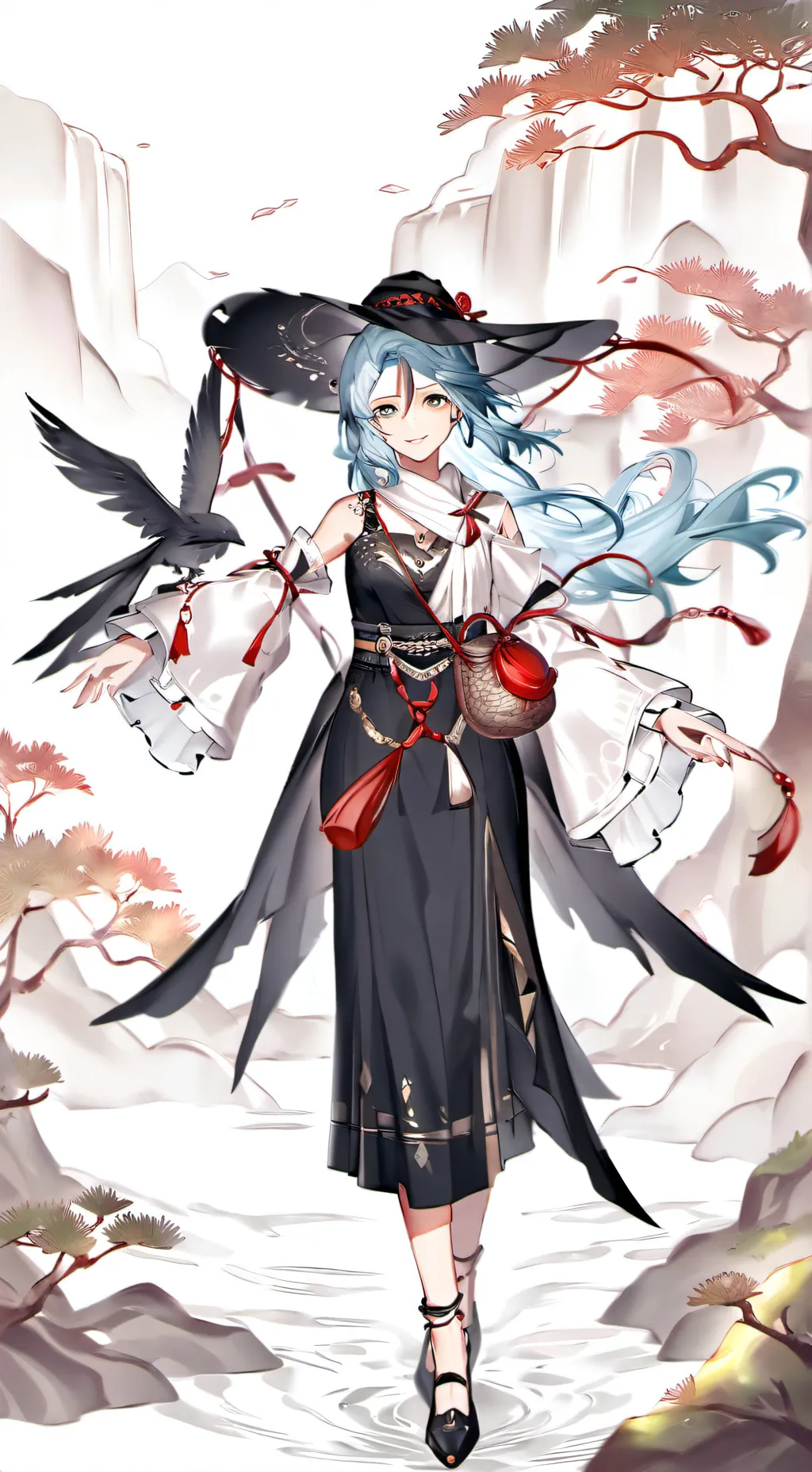 ai character: Mira background