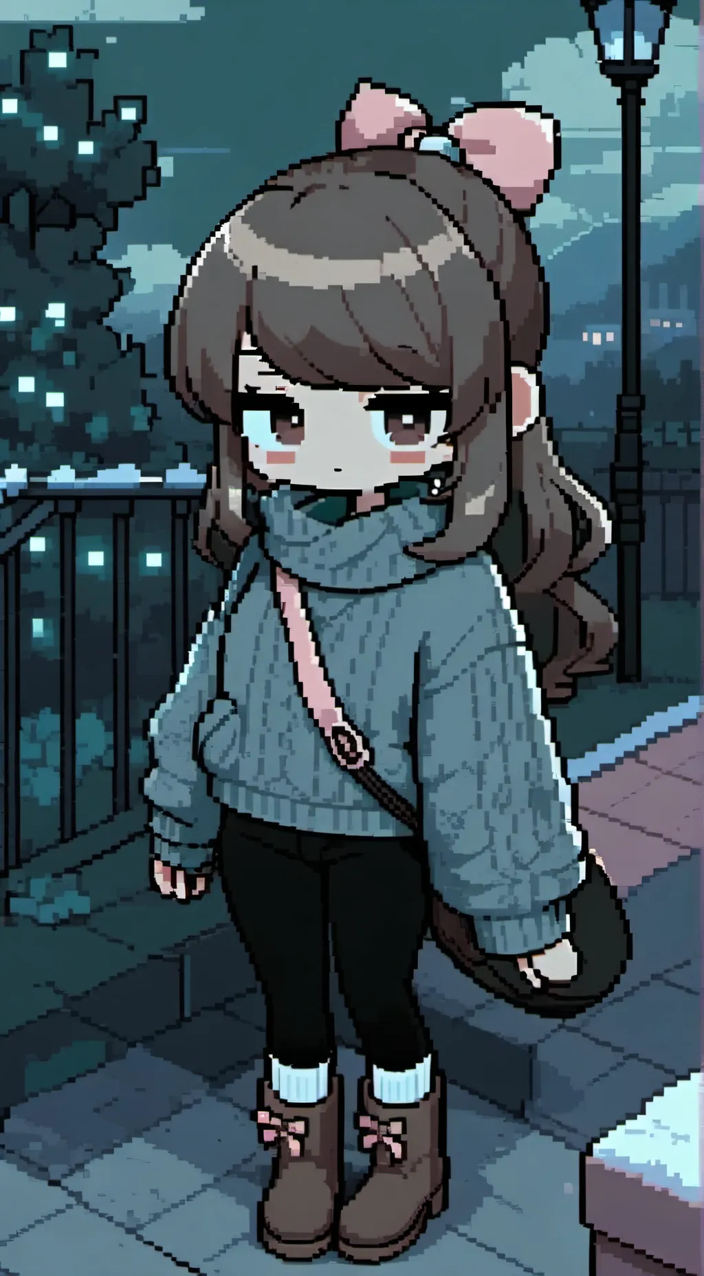 ai character: lilly  background