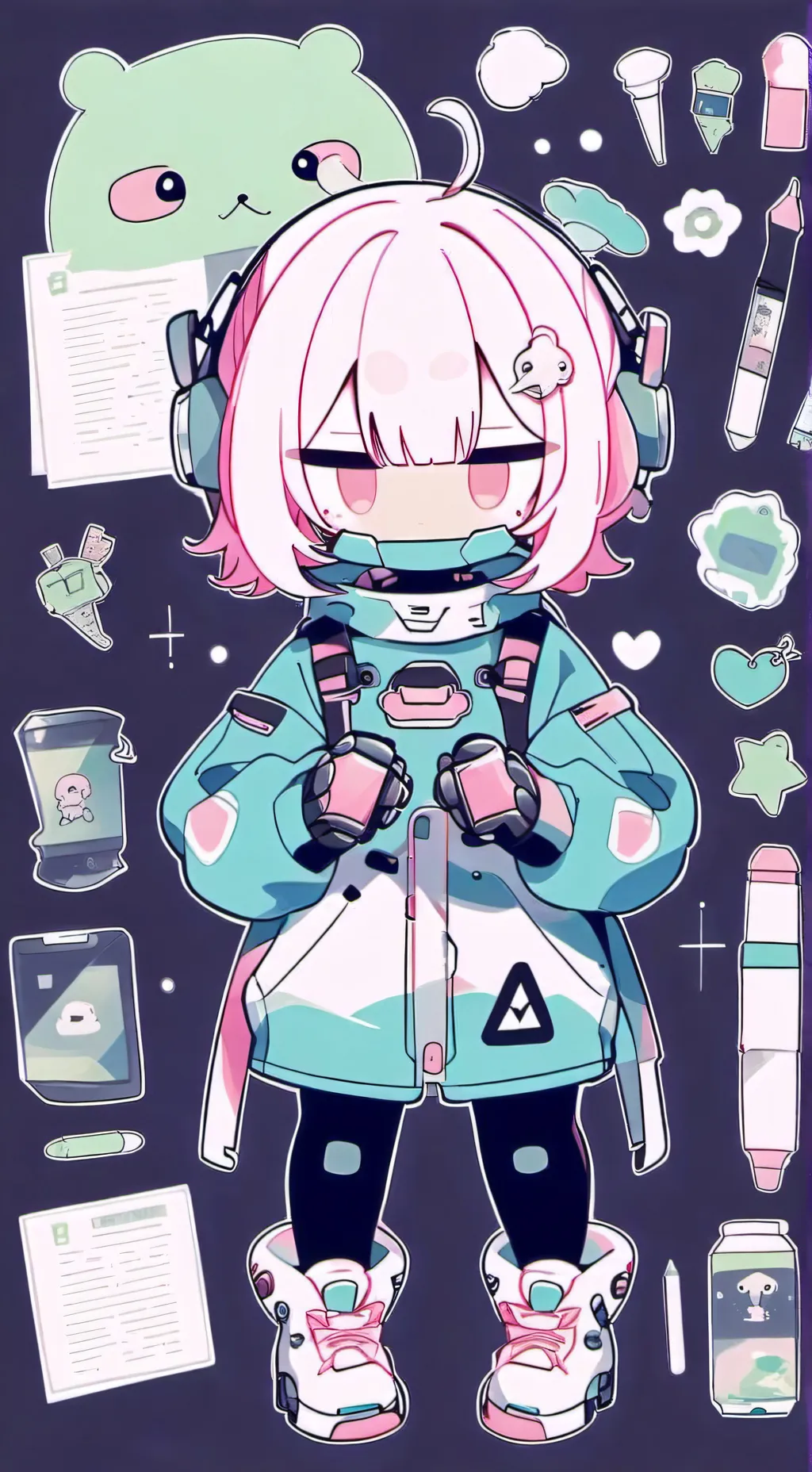 ai character: Mimikin background