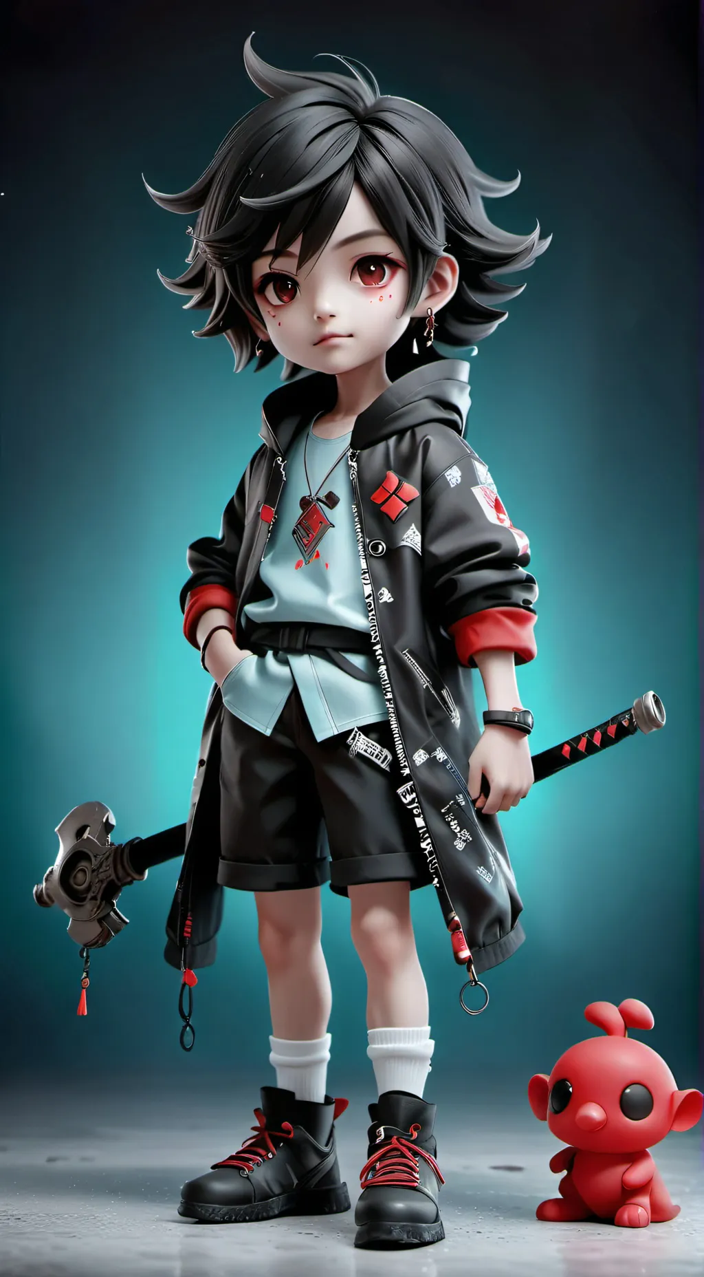 ai character: Boby background