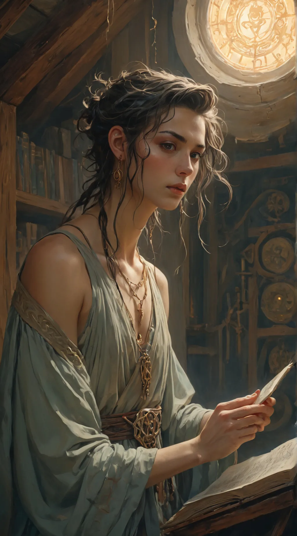 ai character: Evanon background