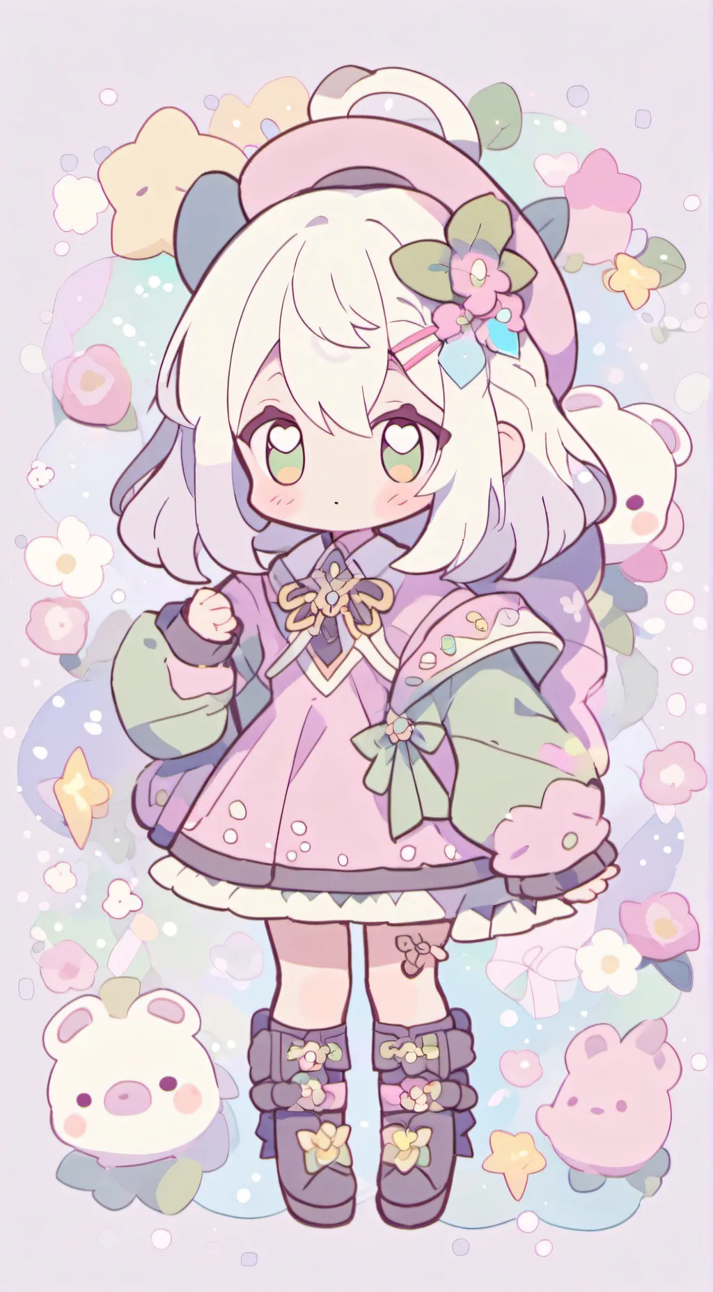 ai character: Lilly  background