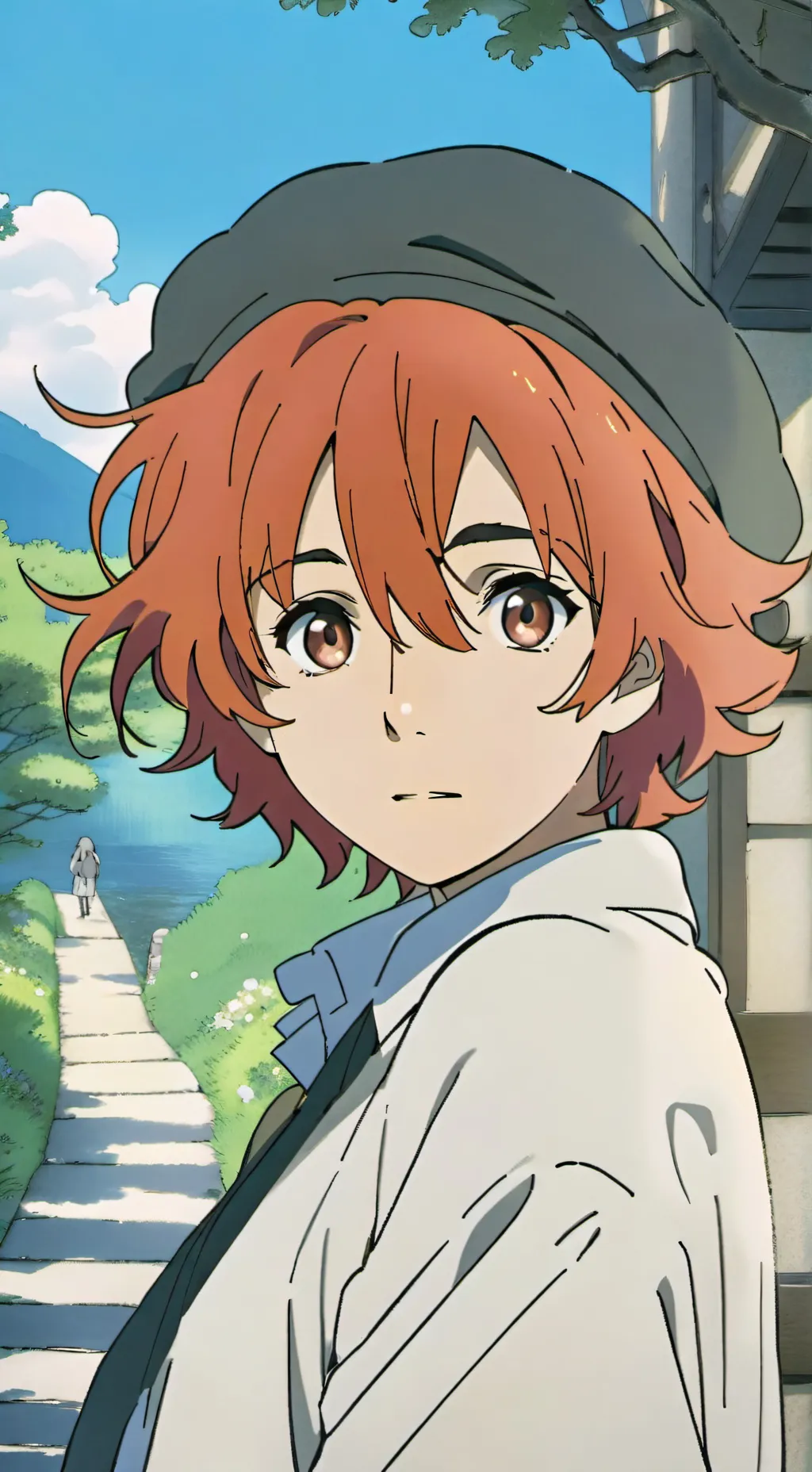 ai character: Riley  background