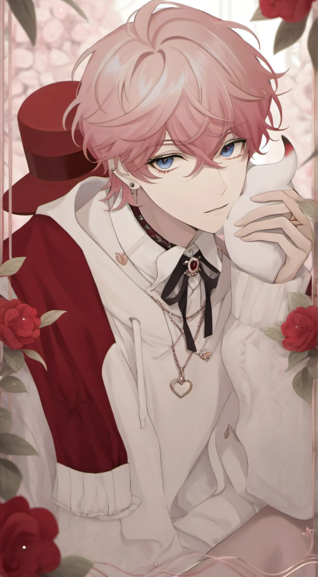 ai character: Sleepover background