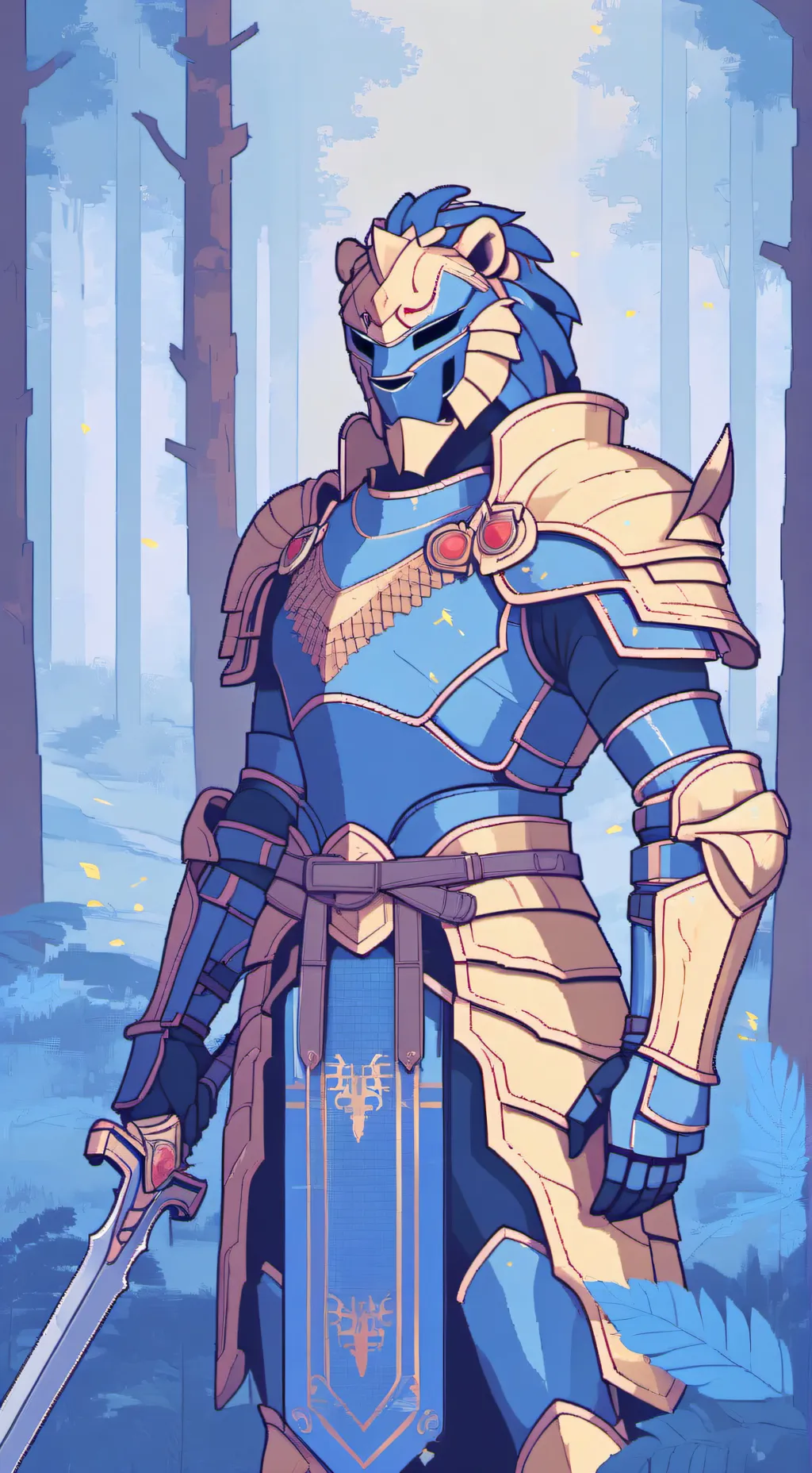 Talkie AI - Chat with Blue Ranger