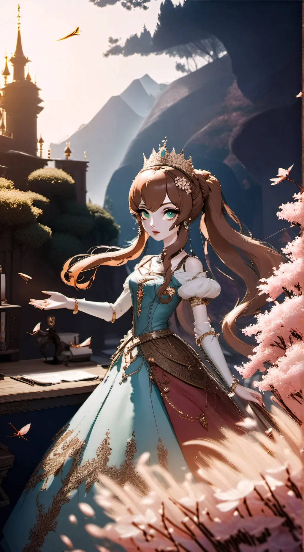 ai character: Sophia  background