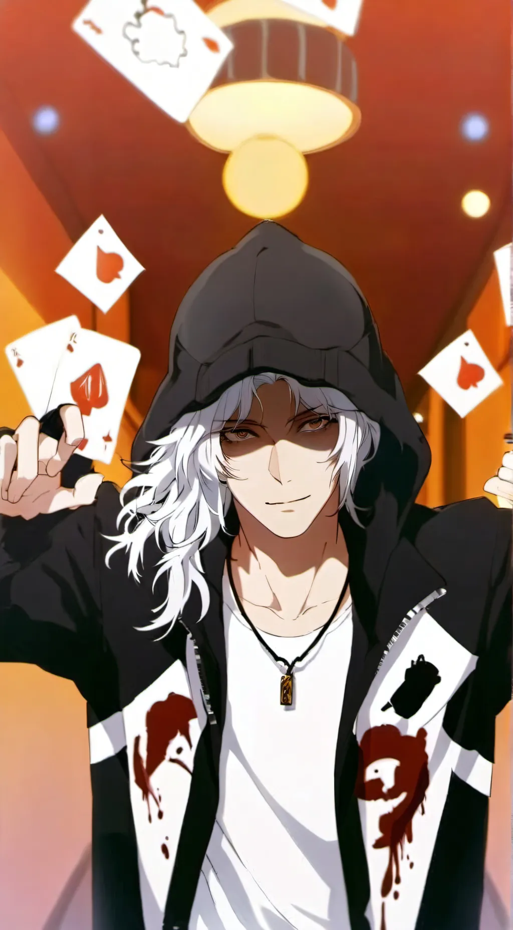 ai character: ★ Aaron ★ background