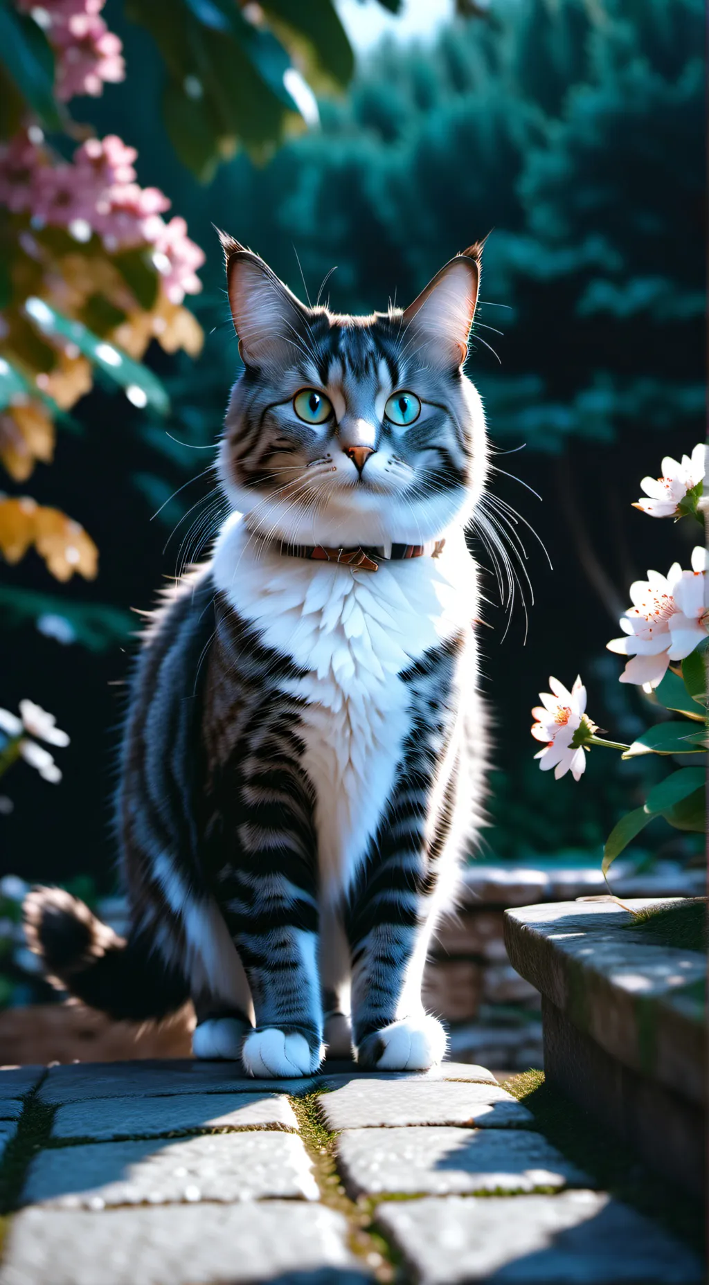 ai character: Dis ps la lettre E background